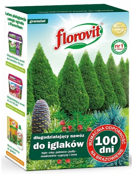 FLOROVIT Флоровит Для хвойных. Длительного действия. 100 дней 1 кг