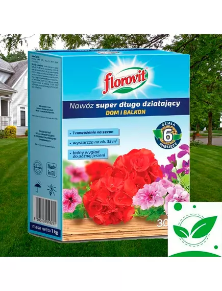 FLOROVIT Флоровит Для комнатных цветов супер длительного действия, гранулы 300 г