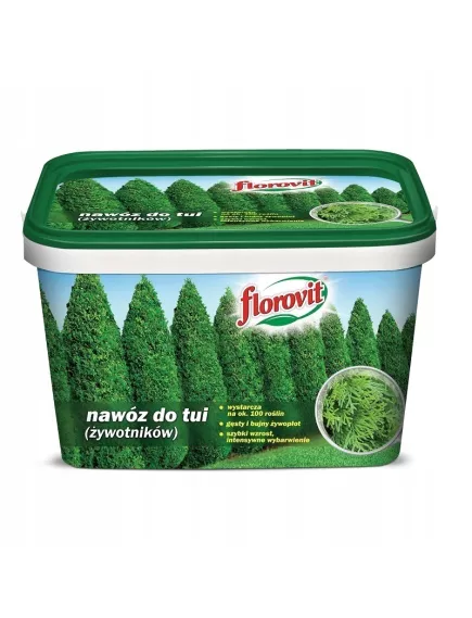 FLOROVIT Флоровит Для хвойных, туй длительного действия 100 дней 4 кг