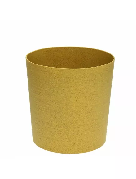 Горшок ЭКО Цилиндр D20,  горчичный 5,2л