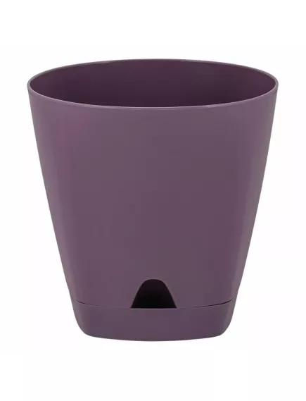 Горшок Амстердам D250 мм с подст. Морозная слива 8 л