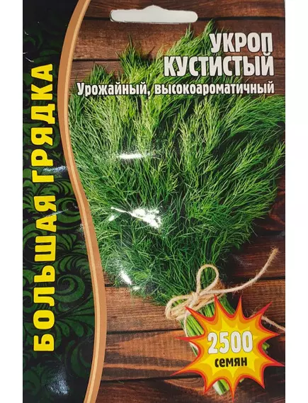 Укроп Кустистый 2500 шт РЕДКИЕ СЕМЕНА