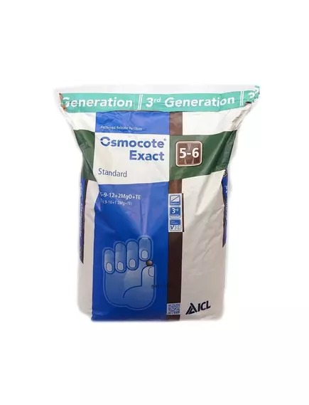 OSMOCOTE EXACT STANDARD Осмокот Экзакт Стандарт 5-6 мес (15-9-12+ 2MGO+TE) 500 г (Фасовка)