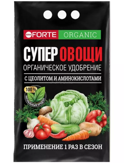 BONA FORTE Бона Форте Супер Овощи 2 кг