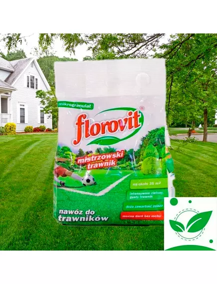 FLOROVIT Флоровит Удобрение для газонов, с большим содержанием железа гранулы 1 кг