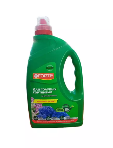 BONA FORTE Бона Форте Удобрение жидкое для голубых Гортензий и Цветущих кустарников 1,5 л