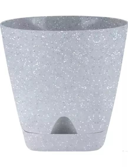 Горшок Амстердам D170 мм с подст. Светлый камень 2,5 л