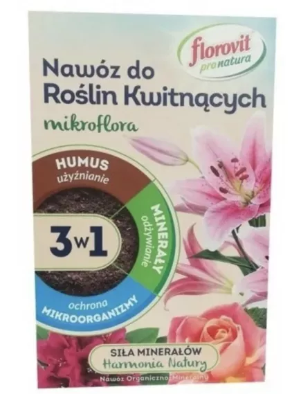 FLOROVIT Флоровит Про Натура Микрофлора 3в1 для цветущих 1 кг
