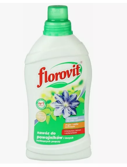 FLOROVIT Флоровит Для ломоноса, клематиса, жимолости и др цветущ, жидкое 1 л