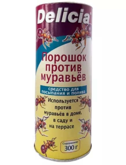 DELICIA Делиция Порошок против муравьев 300 г