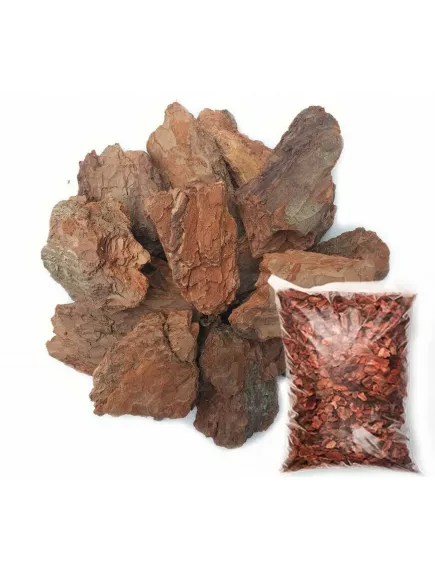 Кора Сосны крупная 6-10 см 60 л