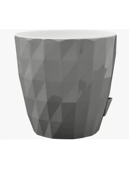 Кашпо Соло RUBY D165 мм Серый 3 л