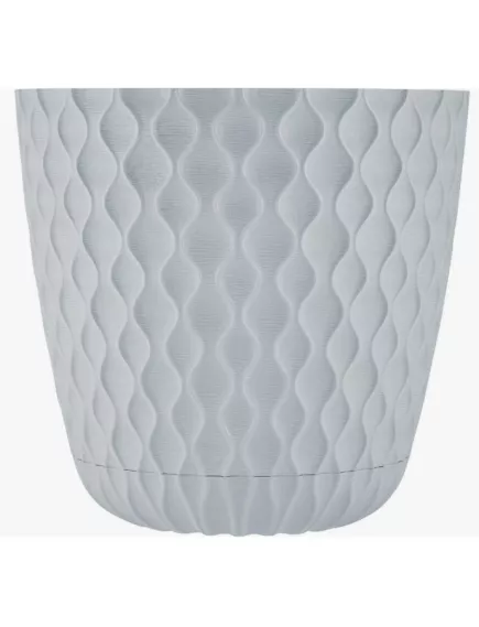 Горшок Вэйв D145 мм подст. Утренний туман 1,4 л