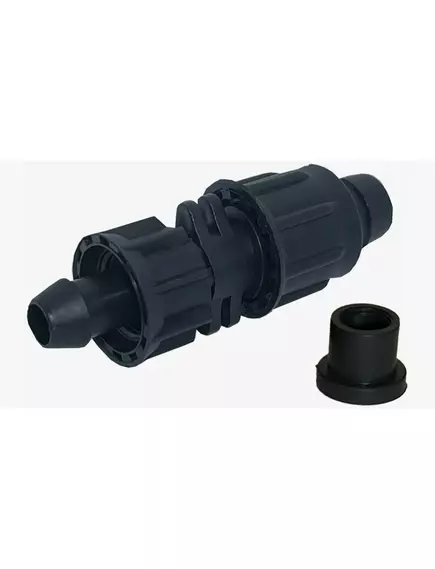 Фитинг ПНД с резинкой D16 для кап.ленты