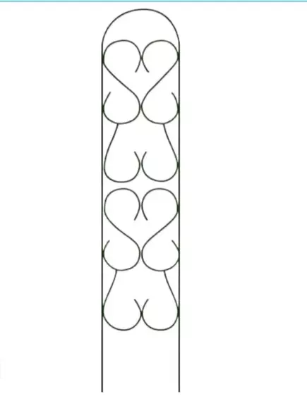 Шпалера Разборная прямая 2,15 м