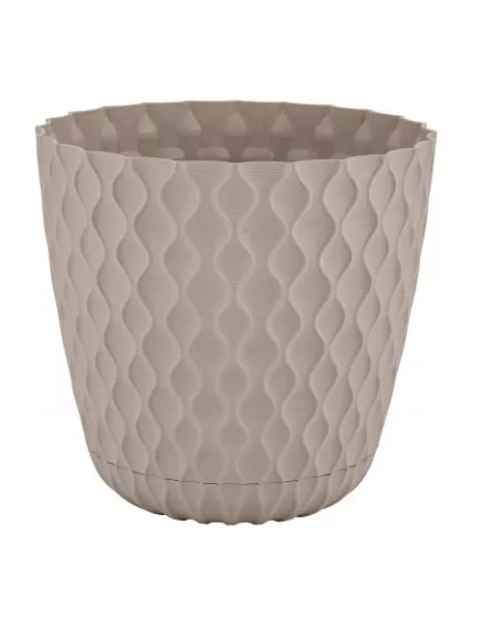 Горшок Вэйв D145 мм подст. Французский платан 1,4 л