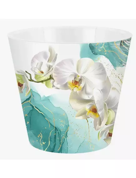 Горшок цв INGREEN LONDON PRCHID DECO Голубой D160 мм 1,6 л