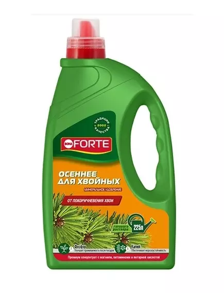 BONA FORTE Бона Форте для Хвойных осень жидкое удобрение 1,5 л
