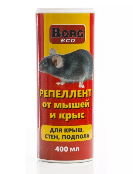 BORG ECO Репеллент от мышей и крыс 400 мл