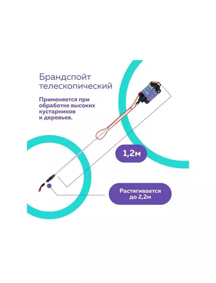 ZEMA Насадка удлинитель 2.2 м