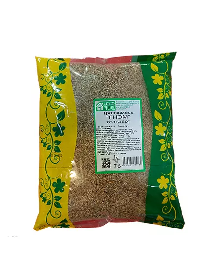 Газон Гном Стандарт  Зеленый Уголок 1 кг