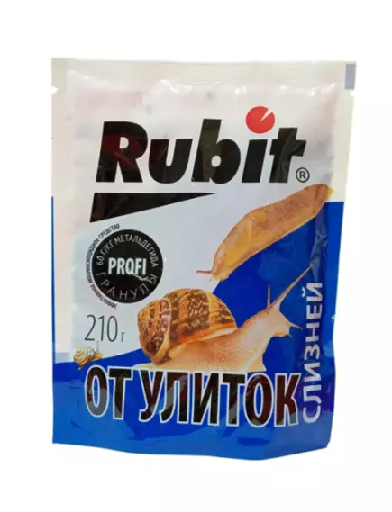 RUBIT от улиток и слизней 210 г РУБИТ
